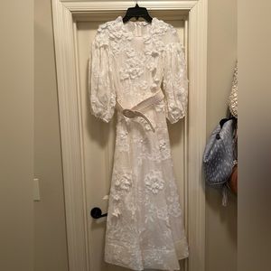 Zimmerman postcard appliqué dress